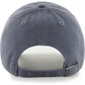 cap-kumer-navy-blue-adjustable-strap-clean-up-base-runner-script-new-york-yankees-mlb-47-brand