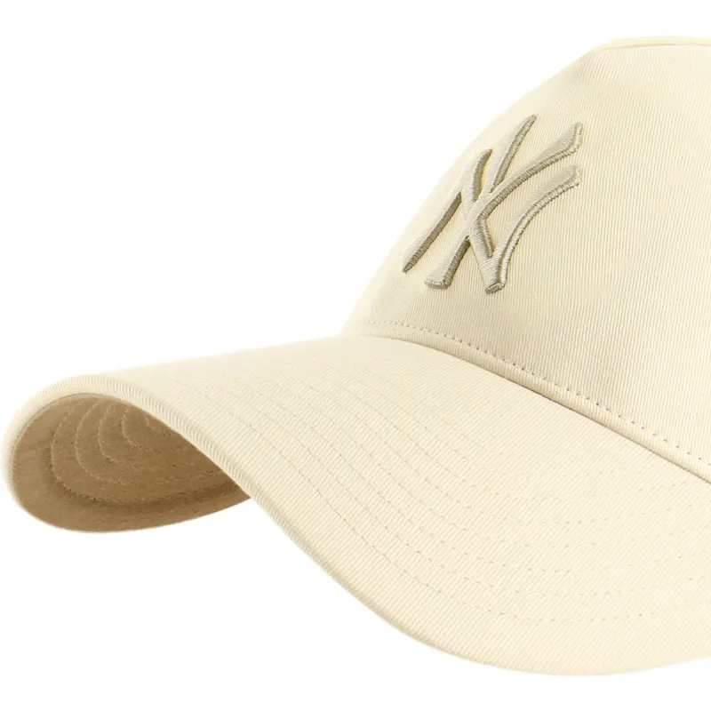 cap-kumer-beige-snapback-mvp-dt-sure-shot-two-tone-cotton-new-york-yankees-mlb-47-brand