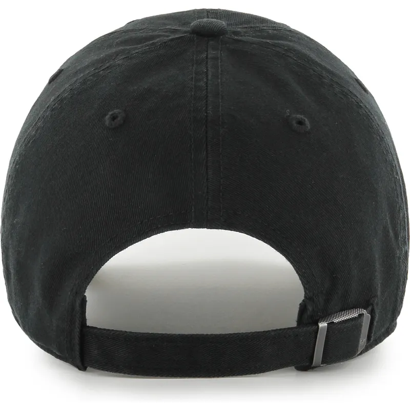 cap-kumer-black-adjustable-strap-clean-up-base-runner-script-new-york-yankees-mlb-47-brand