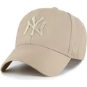 mutsid-kumer-khaki-snapback-mvp-new-york-yankees-mlb-47-brand