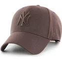 mutsid-kumer-pruun-snapback-mvp-new-york-yankees-mlb-47-brand