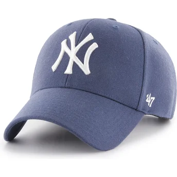 Mütsid kumer sinine snapback MVP Timber Blue New York Yankees MLB 47 Brand