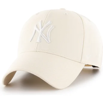 Mütsid kumer beež snapback MVP Natural New York Yankees MLB 47 Brand