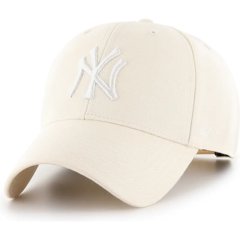 mutsid-kumer-beez-snapback-mvp-natural-new-york-yankees-mlb-47-brand