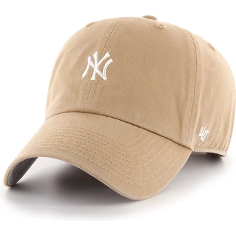 Mütsid kumer khaki reguleeritav Clean Up Base Runner New York Yankees MLB 47 Brand