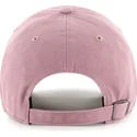 47-brand-curved-brim-clean-up-base-runner-mini-logo-new-york-yankees-mlb-pink-adjustable-cap