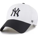 mutsid-kumer-valge-snapback-mvp-brrr-two-tone-new-york-yankees-mlb-47-brand