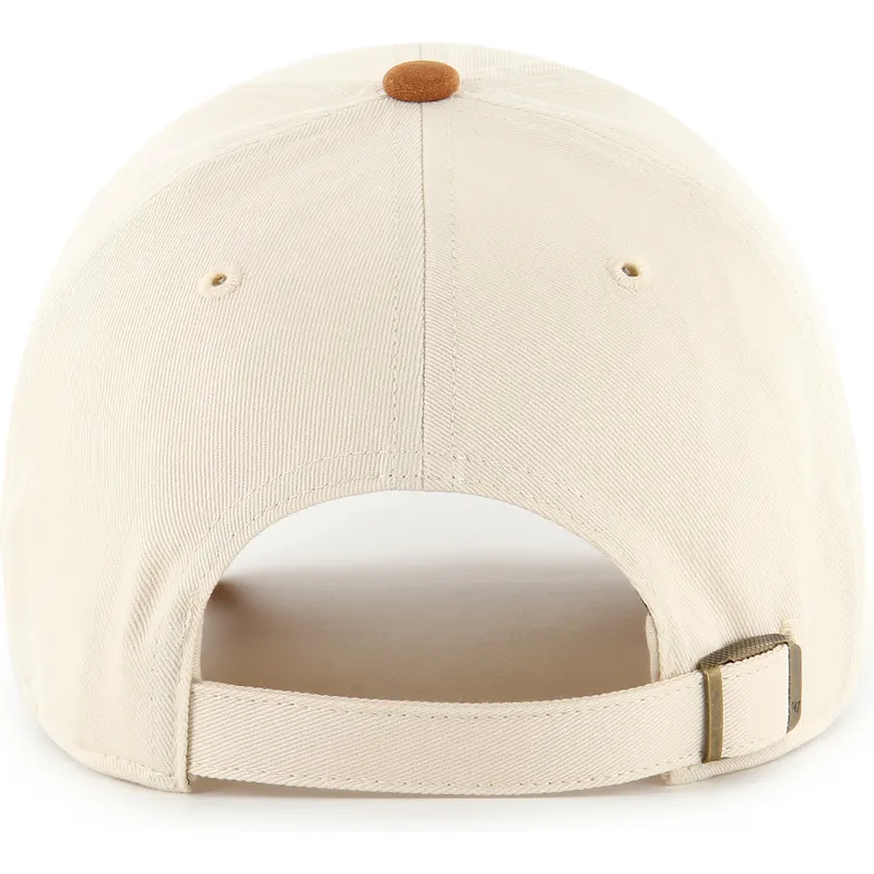 mutsid-kumer-beez-reguleeritav-rihm-marron-clean-up-mini-script-suede-visor-oakland-athletics-mlb-47-brand