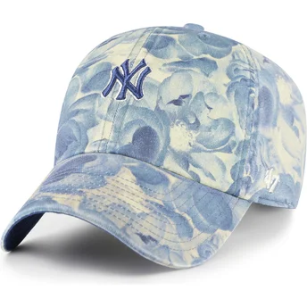 Mütsid kumer sinine reguleeritav Clean Up Gardenia New York Yankees MLB 47 Brand