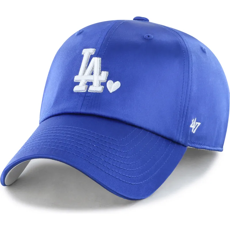 47-brand-curved-brim-clean-up-with-love-los-angeles-dodgers-mlb-blue-adjustable-cap