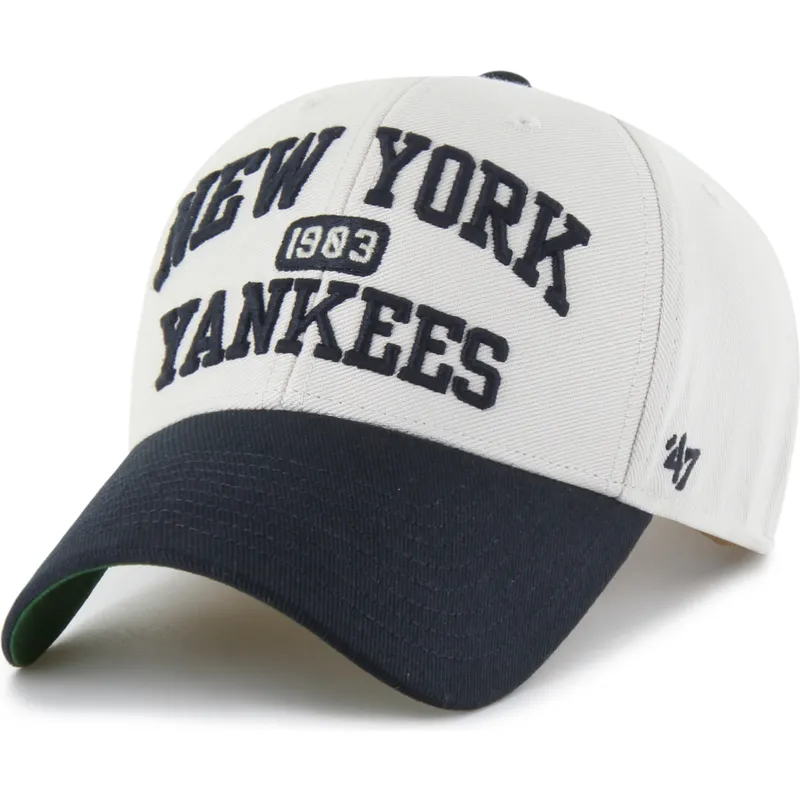 cap-kumer-beige-adjustable-strap-mvp-broke-line-new-york-yankees-mlb-47-brand