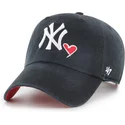 mutsid-kumer-must-reguleeritav-clean-up-heart-icon-new-york-yankees-mlb-47-brand
