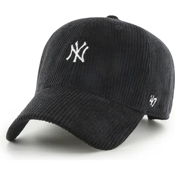 Cap kumer black adjustable strap Clean Up Cord Base Runner New York Yankees MLB 47 Brand