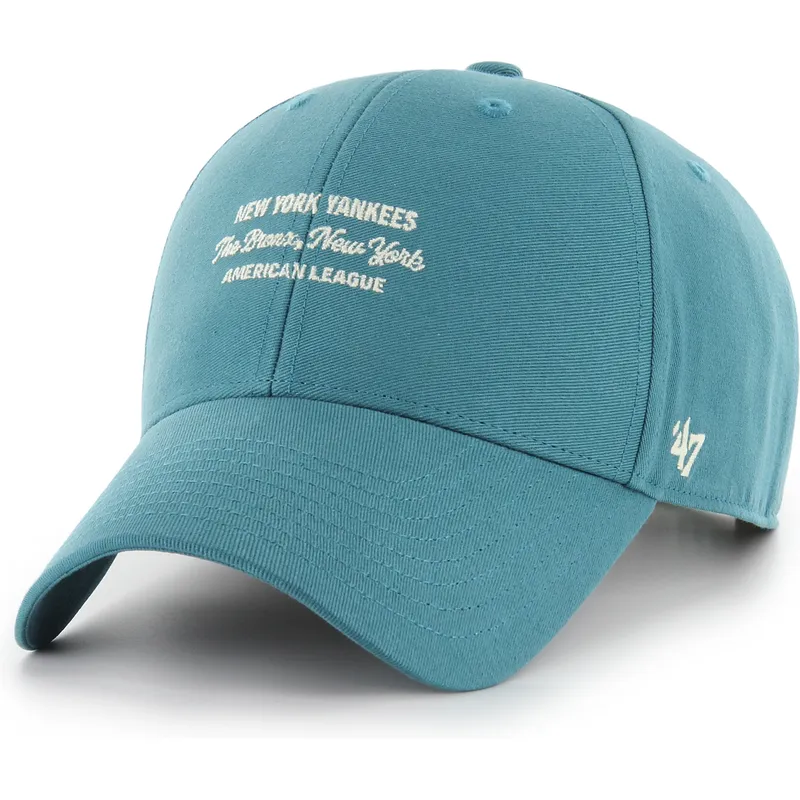 mutsid-kumer-sinine-snapback-mvp-contemporary-cyan-new-york-yankees-mlb-47-brand