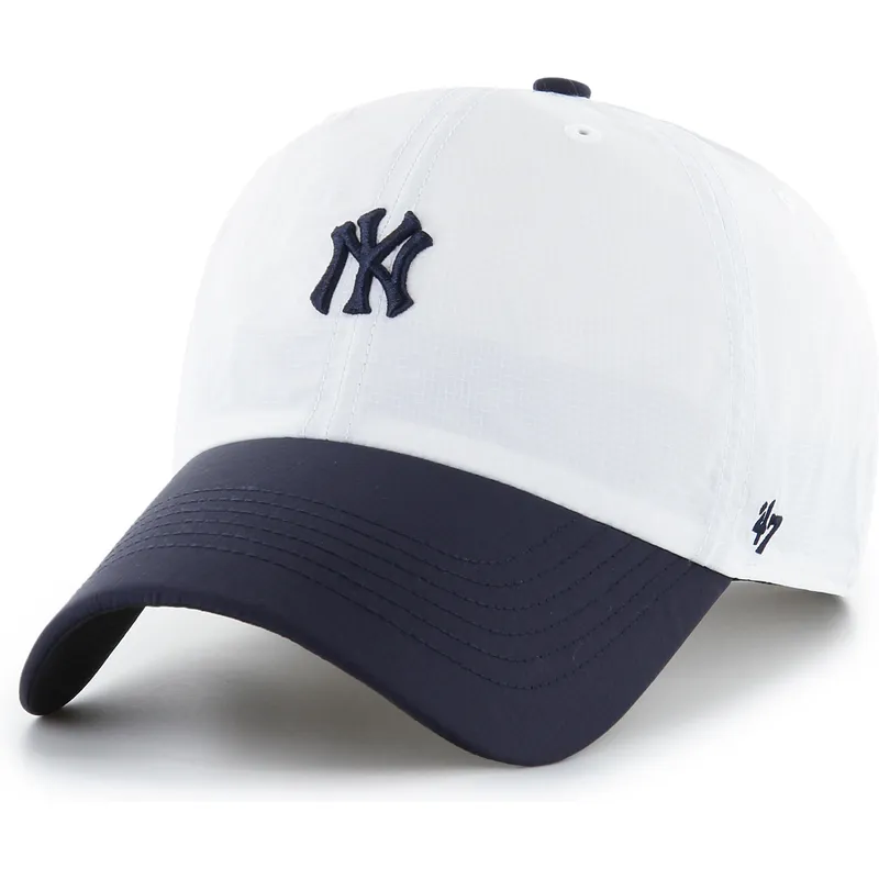 mutsid-kumer-valge-reguleeritav-rihm-clean-up-vista-mini-two-tone-new-york-yankees-mlb-47-brand