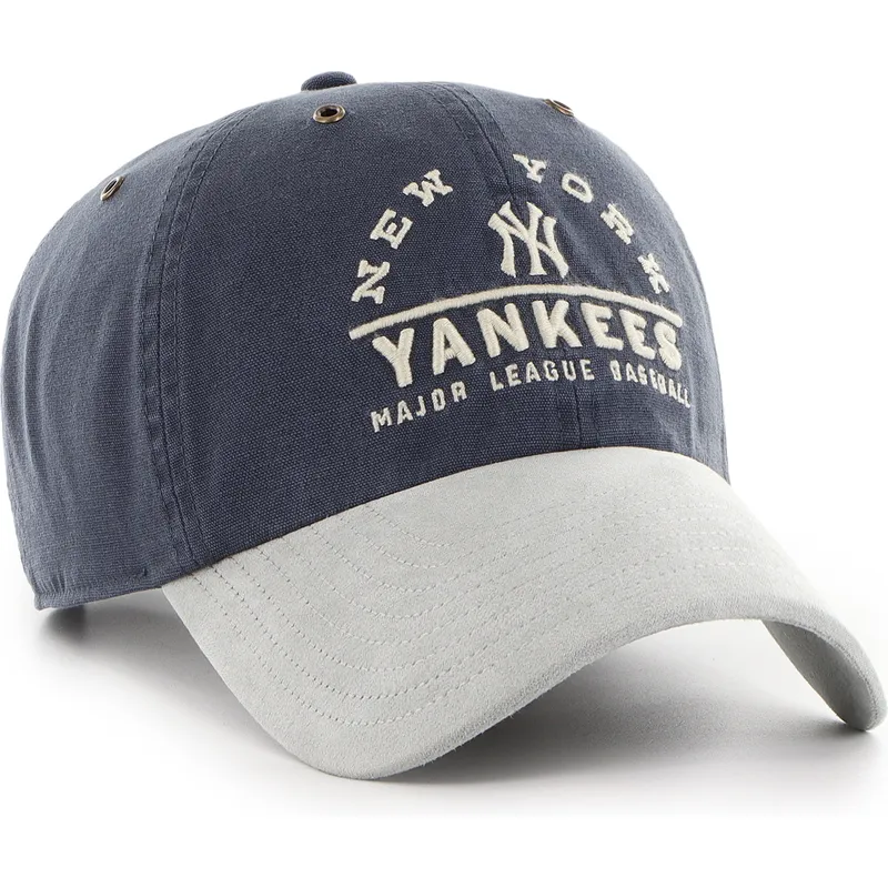 mutsid-kumer-meresinine-reguleeritav-clean-up-windham-suede-vintage-new-york-yankees-mlb-47-brand