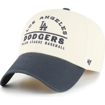 Cap kumer beige adjustable strap Clean Up Windham Los Angeles Dodgers MLB 47 Brand