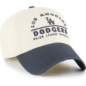 cap-kumer-beige-adjustable-strap-clean-up-windham-los-angeles-dodgers-mlb-47-brand
