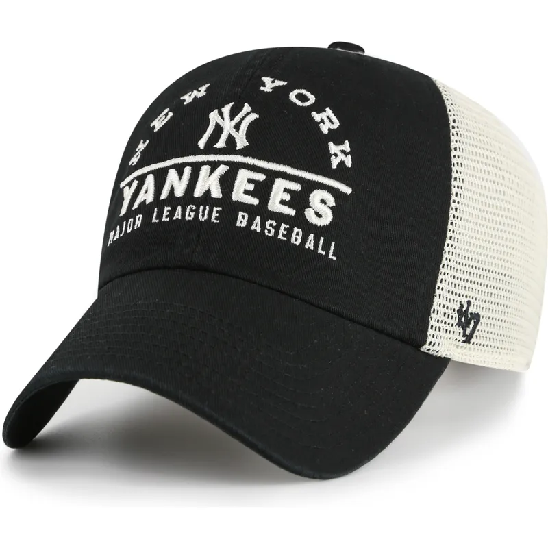 cap-kumer-black-snapback-clean-up-windham-mesh-new-york-yankees-mlb-47-brand
