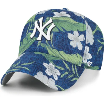Cap kumer navy blue adjustable strap Clean Up Beach Side New York Yankees MLB 47 Brand