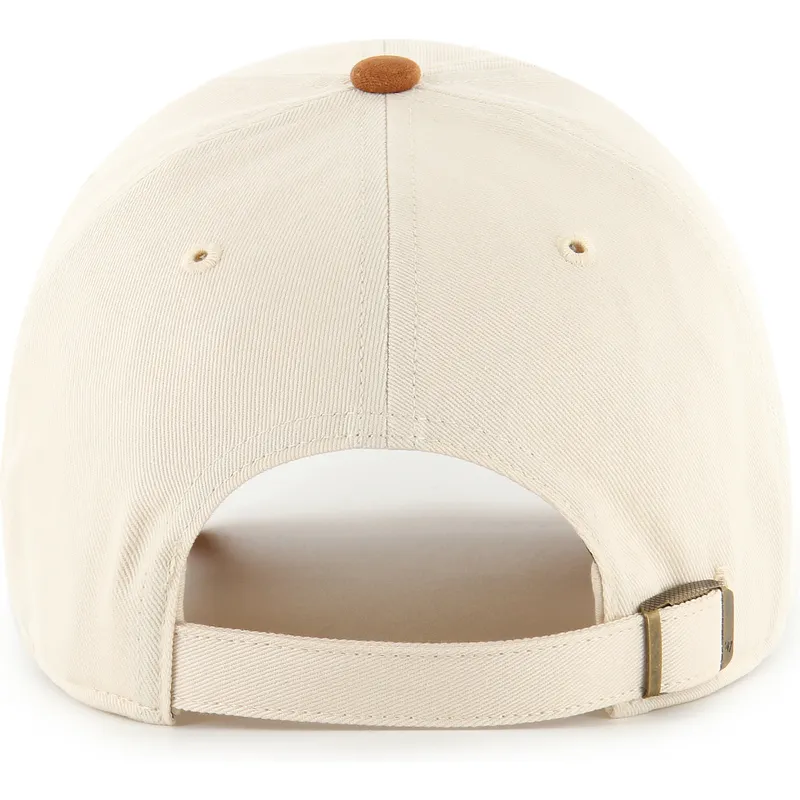 mutsid-kumer-beez-reguleeritav-clean-up-mini-script-suede-visor-new-york-yankees-mlb-47-brand