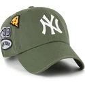 mutsid-kumer-roheline-reguleeritav-clean-up-badges-new-york-yankees-mlb-47-brand