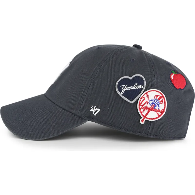 mutsid-kumer-meresinine-reguleeritav-clean-up-badges-vintage-new-york-yankees-mlb-47-brand