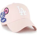 mutsid-kumer-roosa-reguleeritav-rihm-clean-up-badges-los-angeles-dodgers-mlb-47-brand