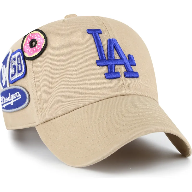 mutsid-kumer-khaki-reguleeritav-clean-up-badges-los-angeles-dodgers-mlb-47-brand