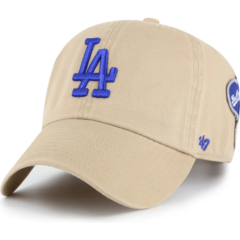 mutsid-kumer-khaki-reguleeritav-clean-up-badges-los-angeles-dodgers-mlb-47-brand