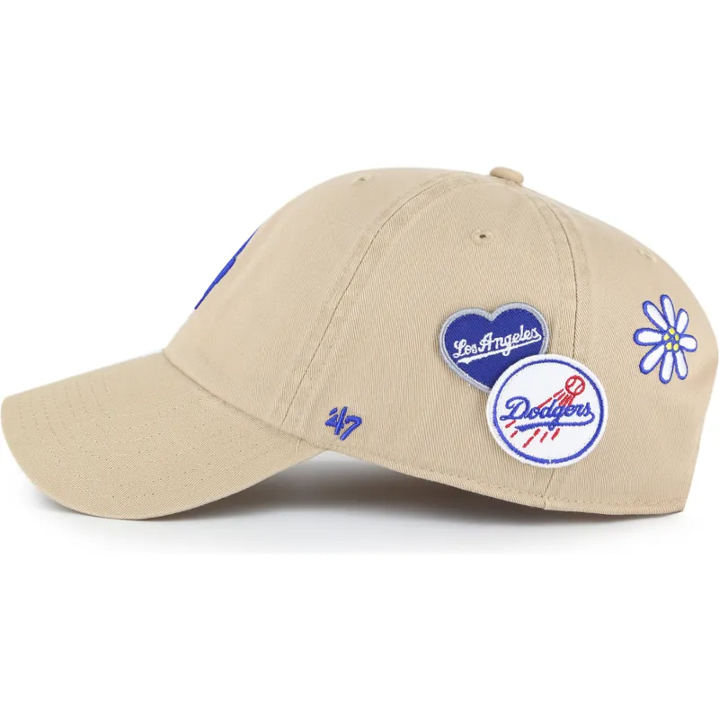 mutsid-kumer-khaki-reguleeritav-clean-up-badges-los-angeles-dodgers-mlb-47-brand