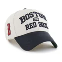 47-brand-curved-brim-mvp-broke-line-boston-red-sox-mlb-beige-and-navy-blue-adjustable-cap