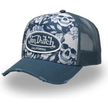Mütsid kumer sinine snapback PRINT02 Von Dutch
