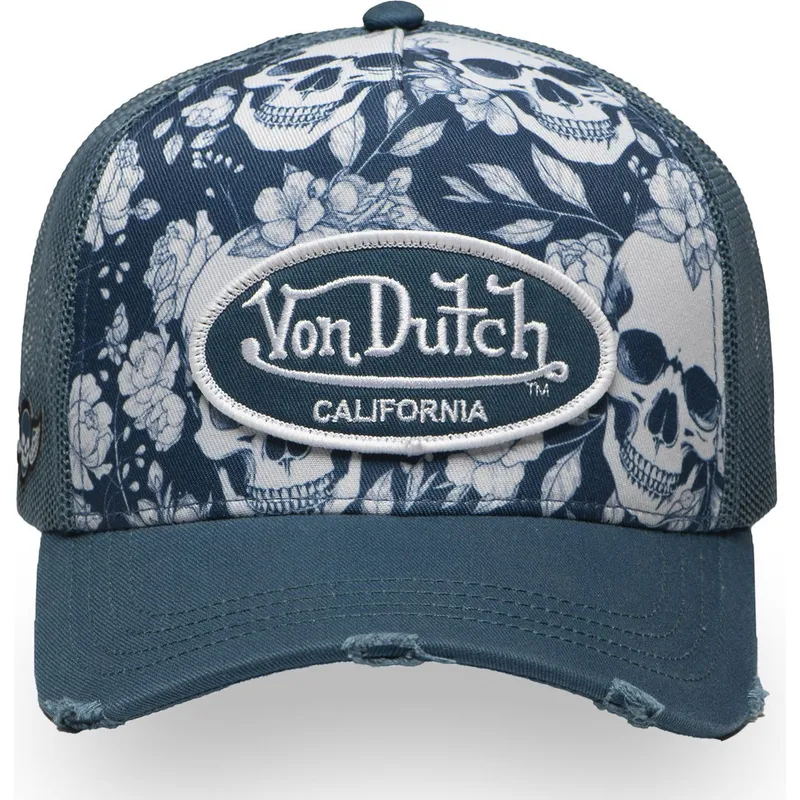 mutsid-kumer-sinine-snapback-print02-von-dutch