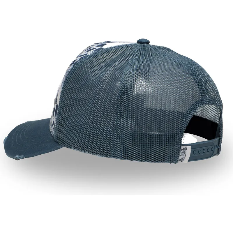 mutsid-kumer-sinine-snapback-print02-von-dutch