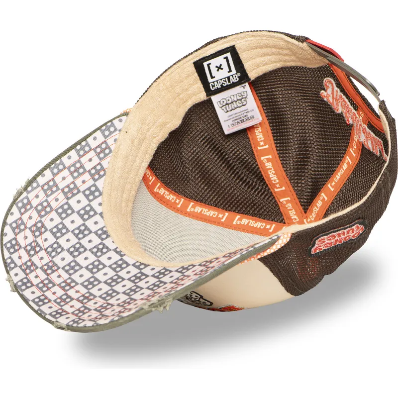 mutsid-kumer-pruun-snapback-loo13-pcsmbub-bugs-bunny-looney-tunes-capslab