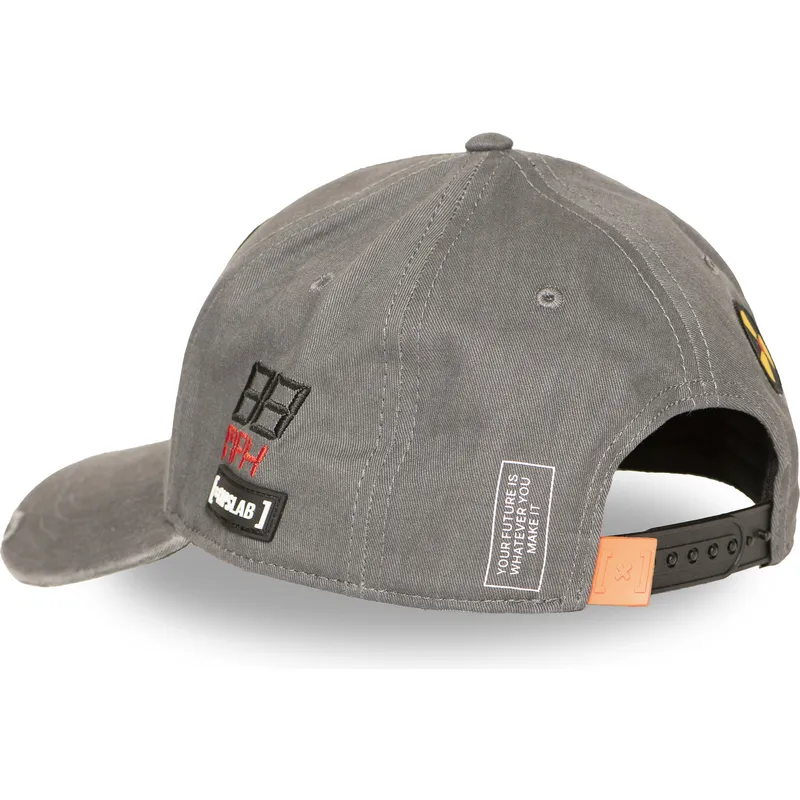 cap-kumer-gray-snapback-back-to-the-future-capslab cap-kumer-gray-snapback-back-to-the-future-capslab