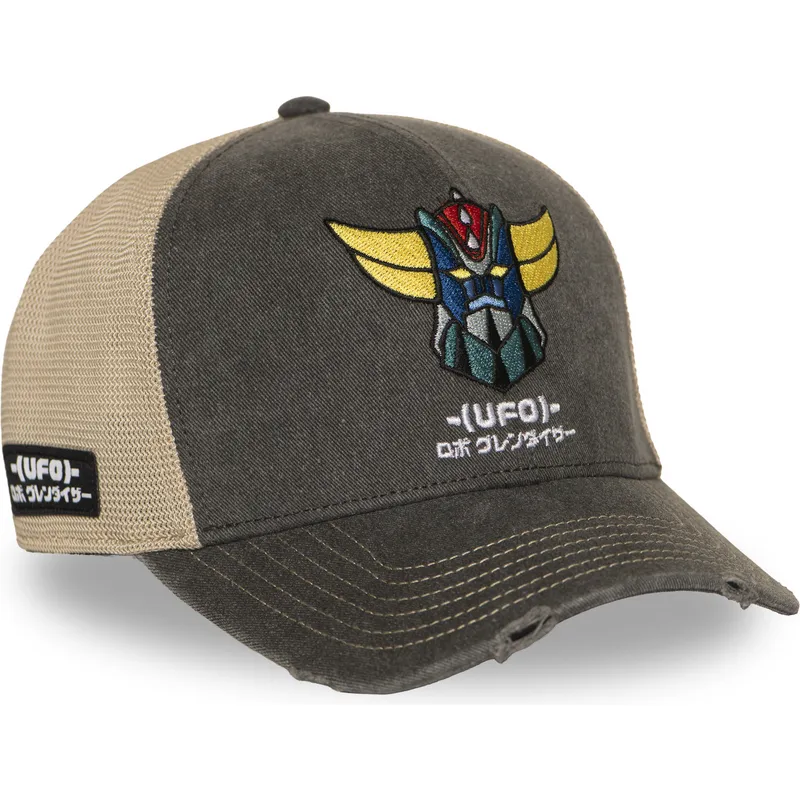 cap-kumer-gray-snapback-robot-grendizer-robot-grendizer-capslab