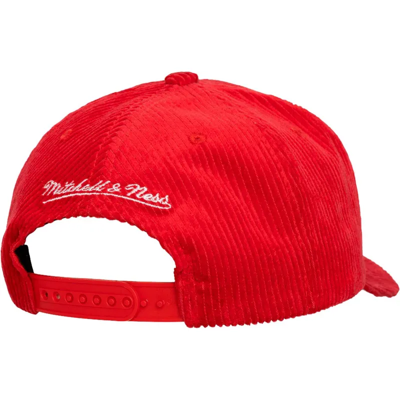 mutsid-kumer-punane-snapback-arch-stamp-pro-chicago-bulls-nba-mitchell-ness