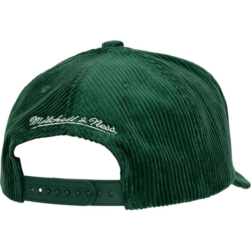 mutsid-kumer-roheline-snapback-arch-stamp-pro-anaheim-ducks-nhl-mitchell-ness