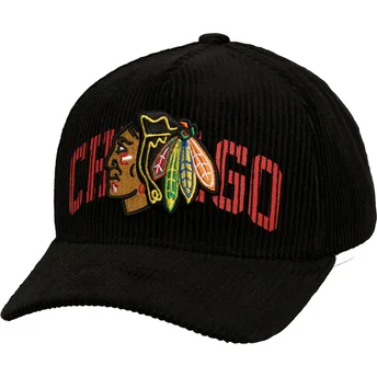 Cap kumer black snapback Arch Stamp Pro Chicago Blackhawks NHL Mitchell & Ness