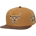 mutsid-lame-pruun-reguleeritav-coffee-strapback-chicago-bulls-nba-mitchell-ness