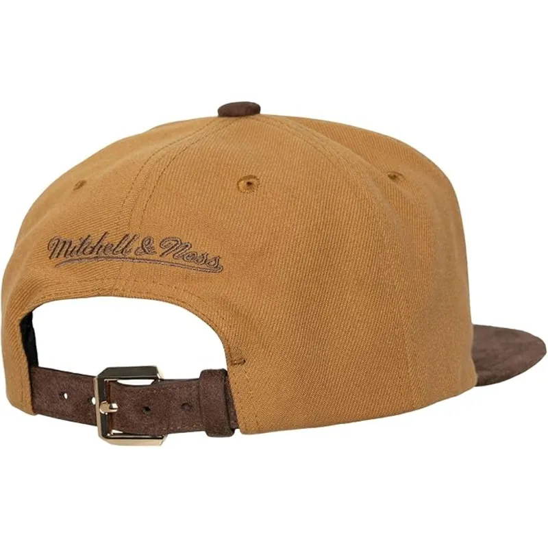 mutsid-lame-pruun-reguleeritav-coffee-strapback-chicago-bulls-nba-mitchell-ness