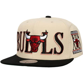 Mütsid lame must snapback Across The Board Chicago Bulls NBA Mitchell & Ness