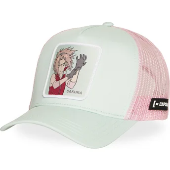 Cap kumer green snapback Sakura Haruno Naruto Capslab
