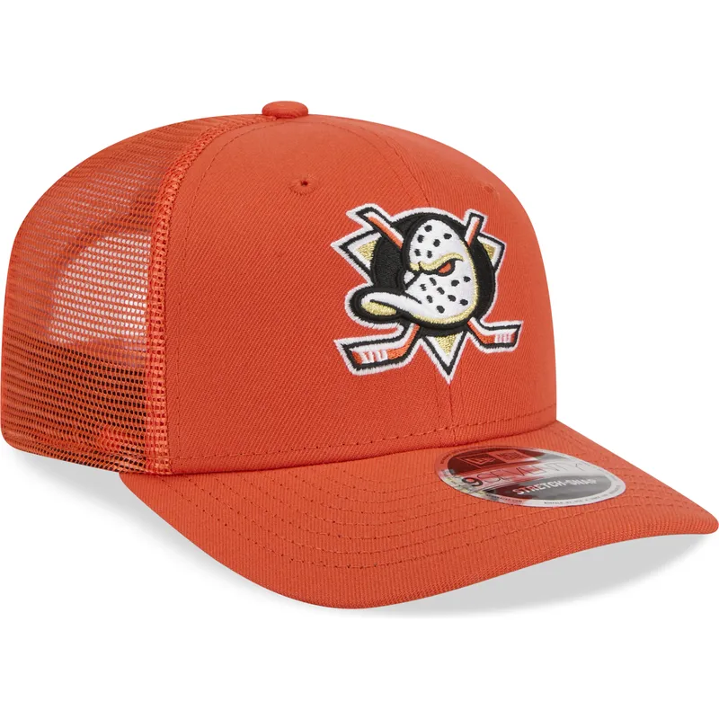 mutsid-kumer-oranz-snapback-9seventy-stretch-snap-evergreen-anaheim-ducks-nhl-new-era