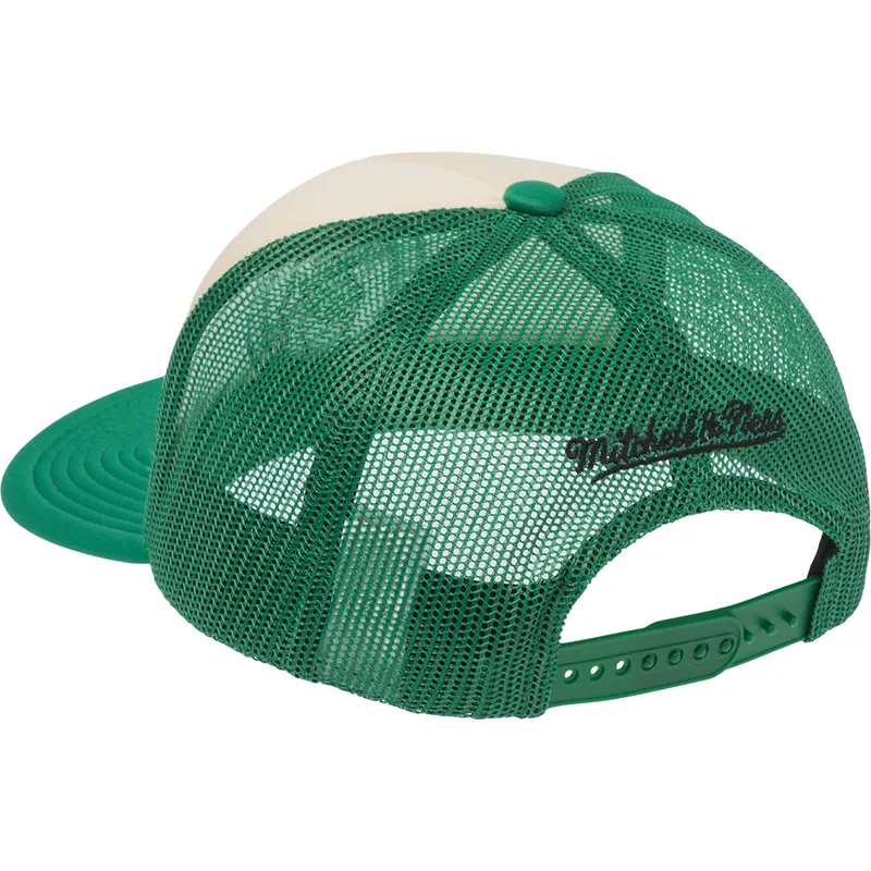 mitchell-ness-vintage-block-boston-celtics-nba-beige-and-green-trucker-hat