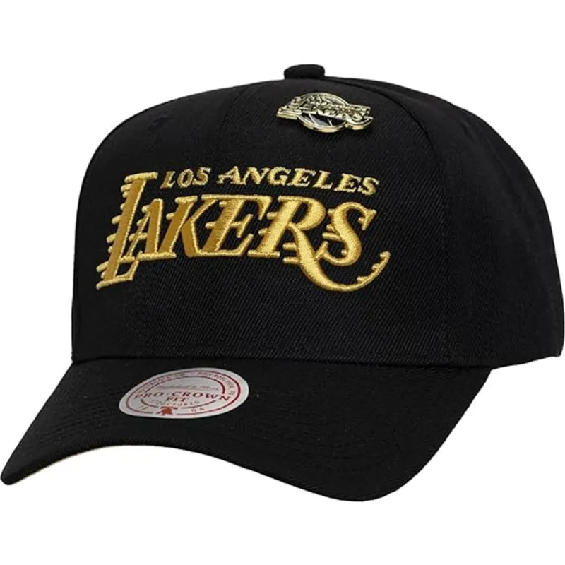 mutsid-kumer-must-snapback-pinned-gold-pro-los-angeles-lakers-nba-mitchell-ness