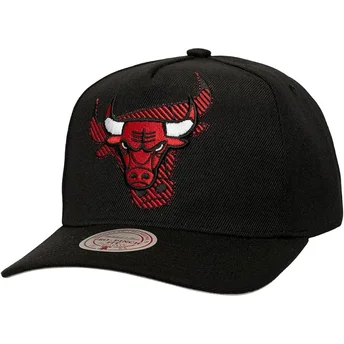 Cap kumer black snapback Tilted Pro Chicago Bulls NBA Mitchell & Ness