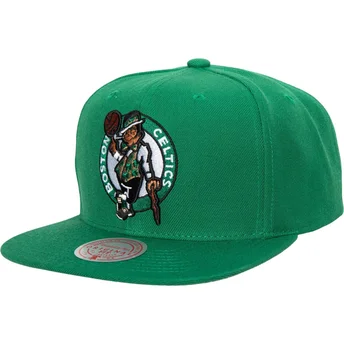 Mütsid lame roheline snapback Team Ground 2.0 Boston Celtics NBA Mitchell & Ness